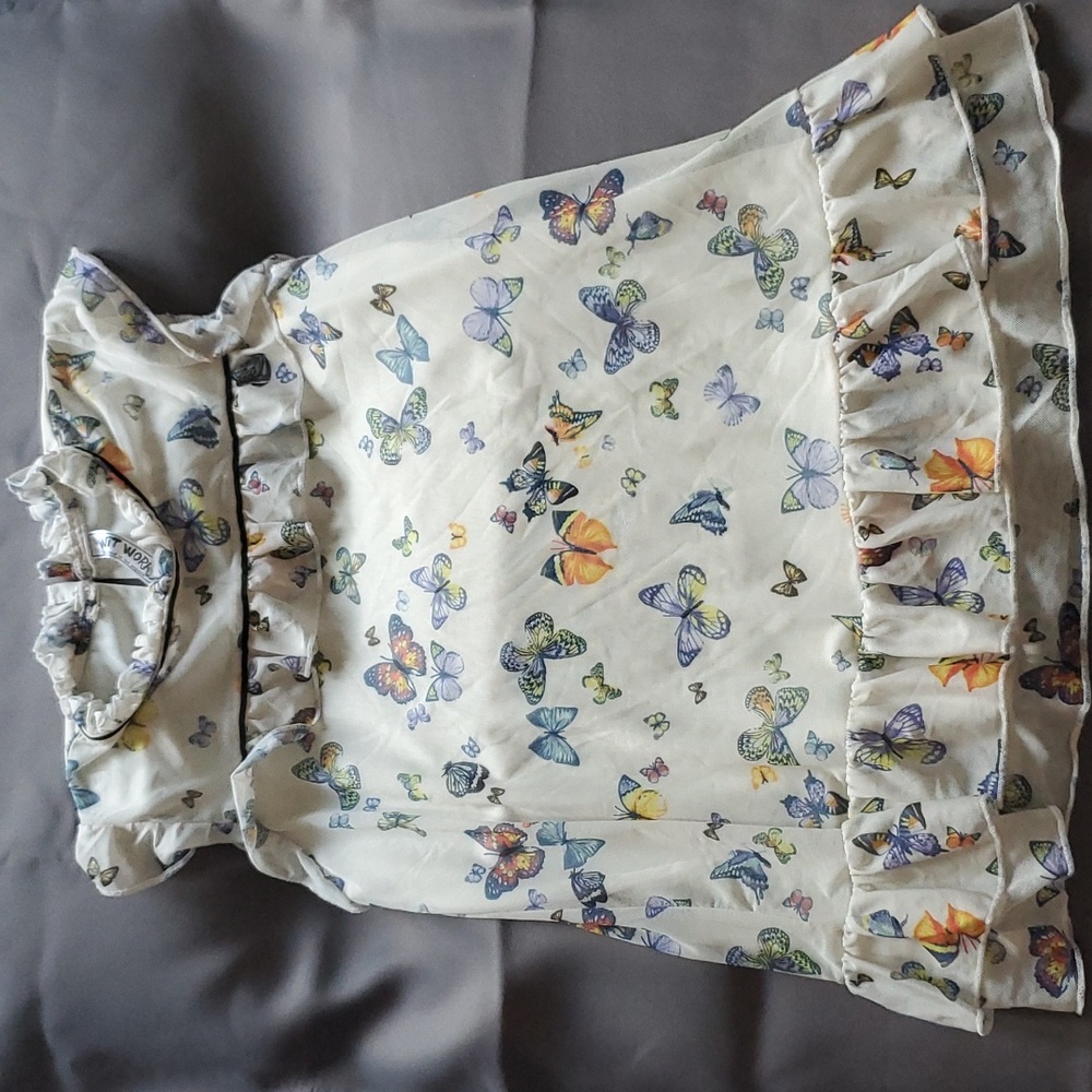Sleeveless dress shirt girls